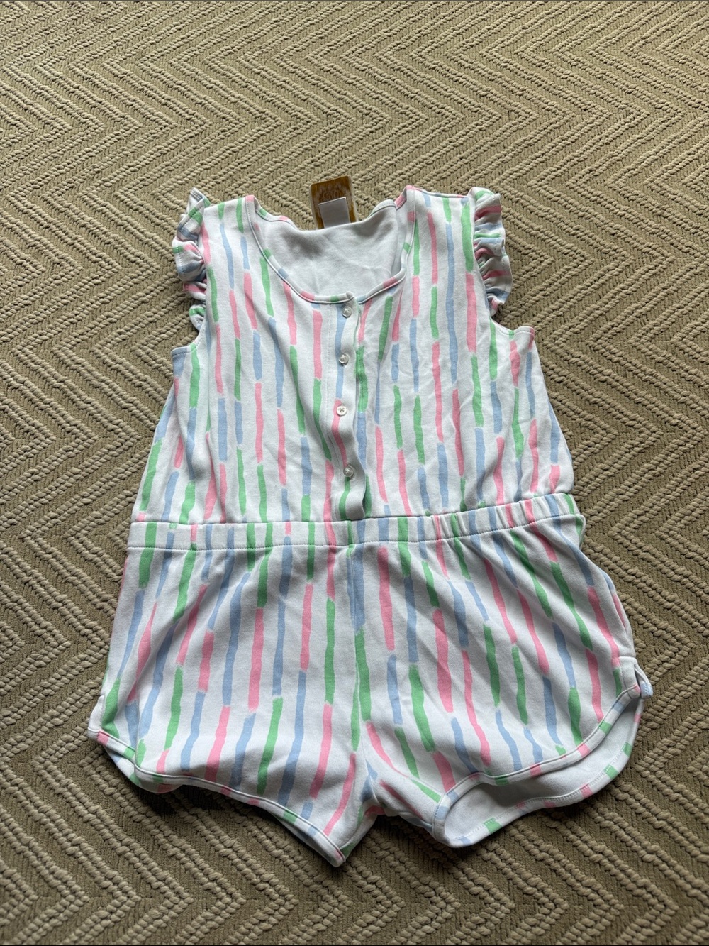 The Beaufort Bonnet Company size 8 romper